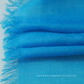2017 Factory Direct Sale Blue Custom Digital Print Large Size Silk Shawl Scarf